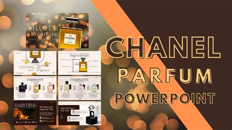 presentation coco chanel|Chanel ppt template.